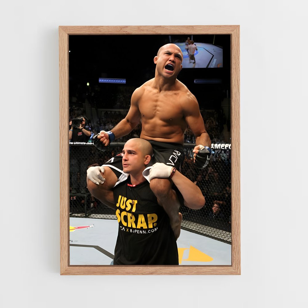 Poster Cage Match – affiche MMA (vue 4)